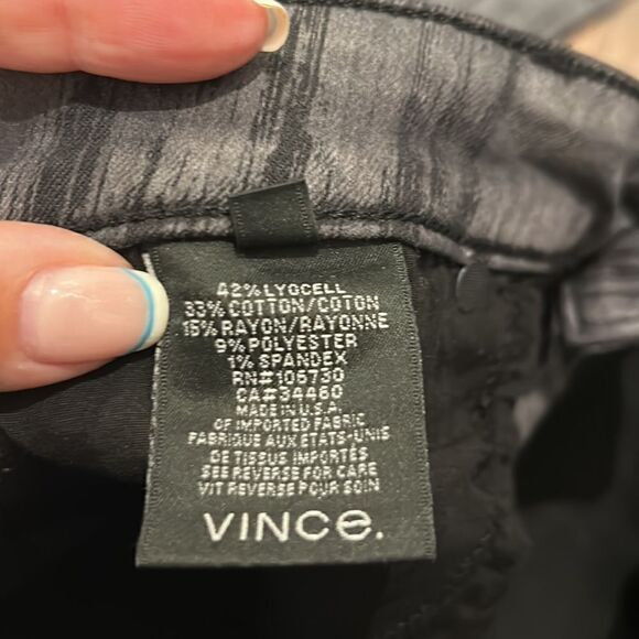 Vince “Dylan” Skinny Black Jeans, Size 28 - Picture 10 of 10